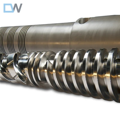 Parallell Twin Screw Barrel Set for RPVC CPVC-ekstrudering